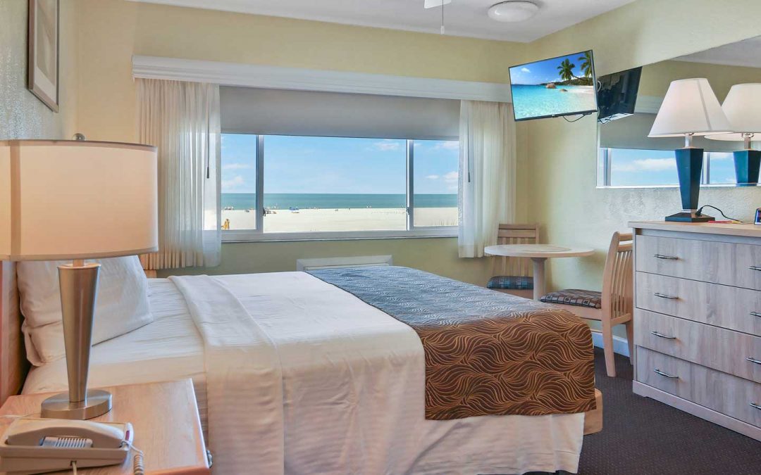 Beautiful Sunsets & Modern Comforts Await at Page Terrace Beachfront Hotel on Treasure Island, Florida